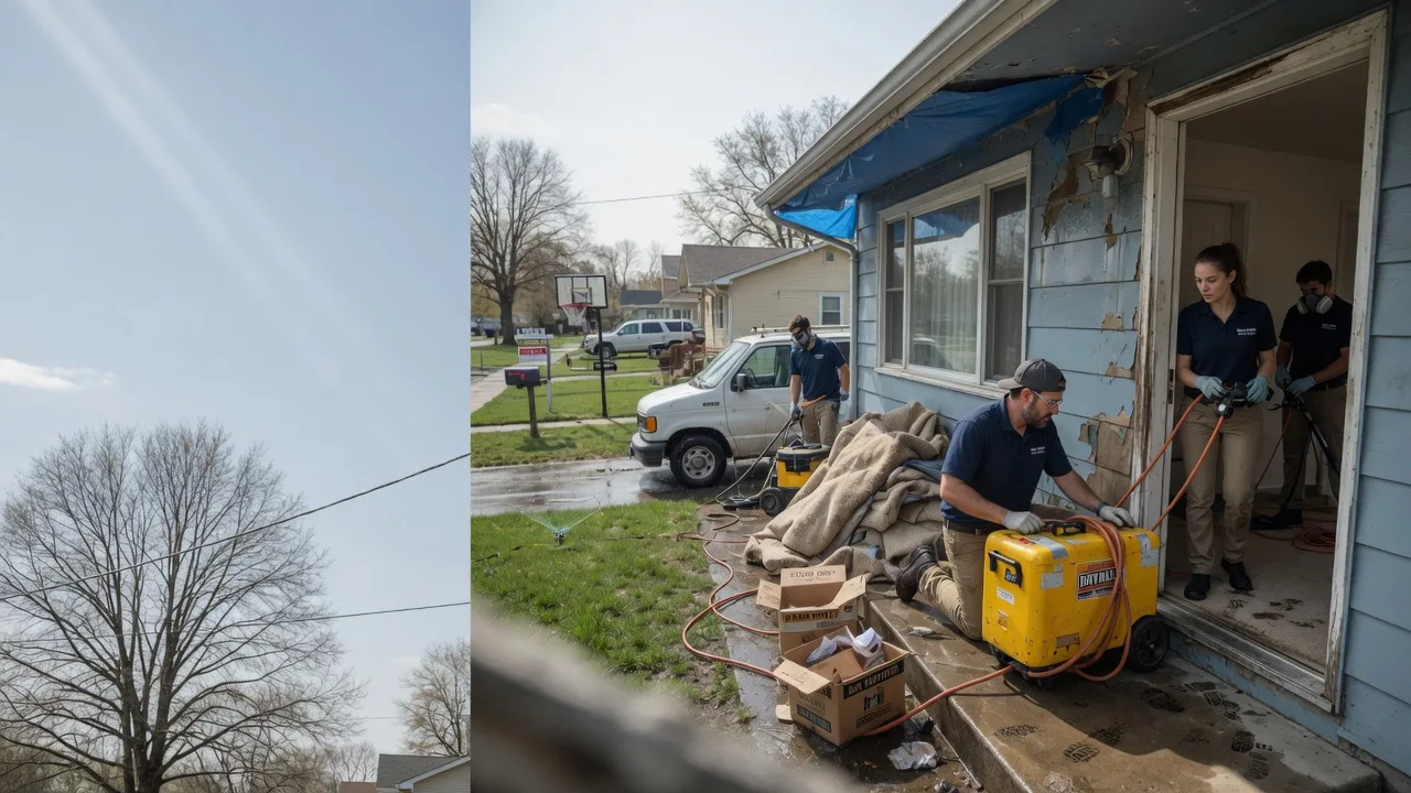 Basement Flood Cleanup in Osborn, MO near me